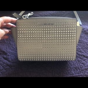 Michael Kors Grey Crossbody